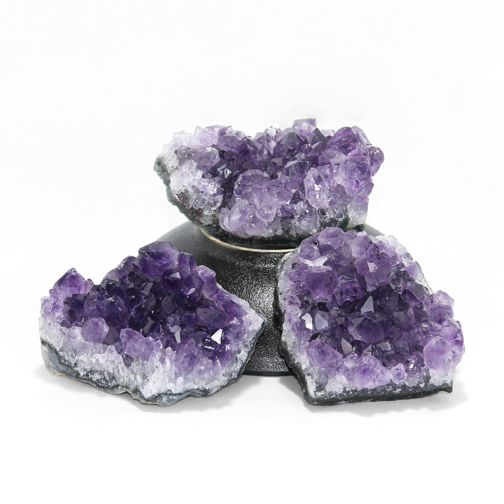 Nvzi amethyst crystal table decor 01, centerpiece for living room or study.