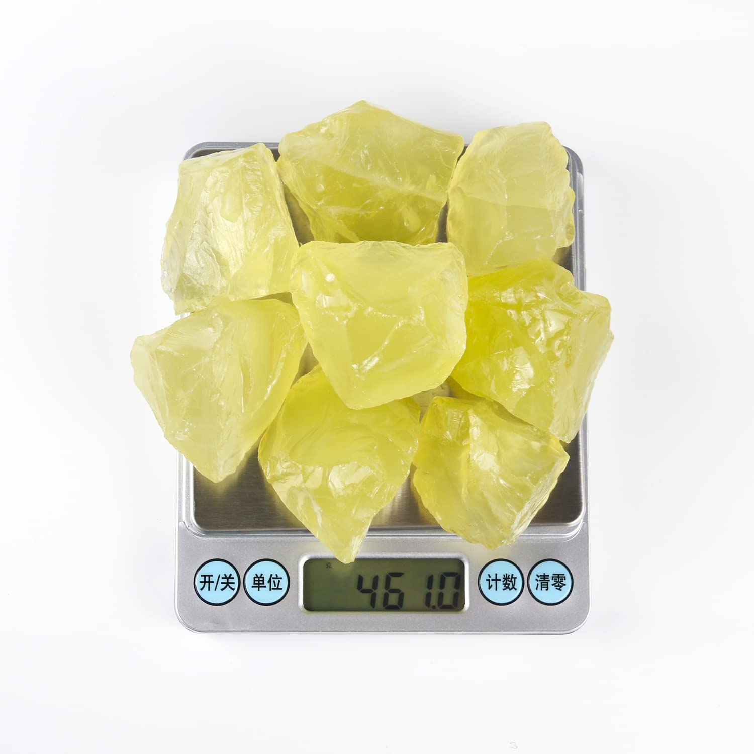 Nvzi Citrine Crystals energy-bulk suitable for Reiki and ritual practice.