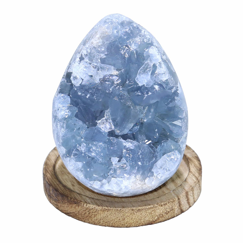 Nvzi gift-ready crystal set featuring celestite and angelite
