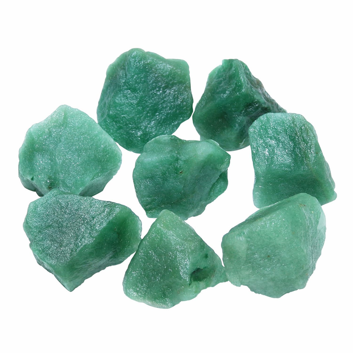Nvzi green aventurine crystals 1lb bulk for meditation and decor.