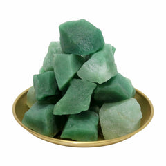 Nvzi green aventurine crystals bulk on display for home decor and spiritual practice.
