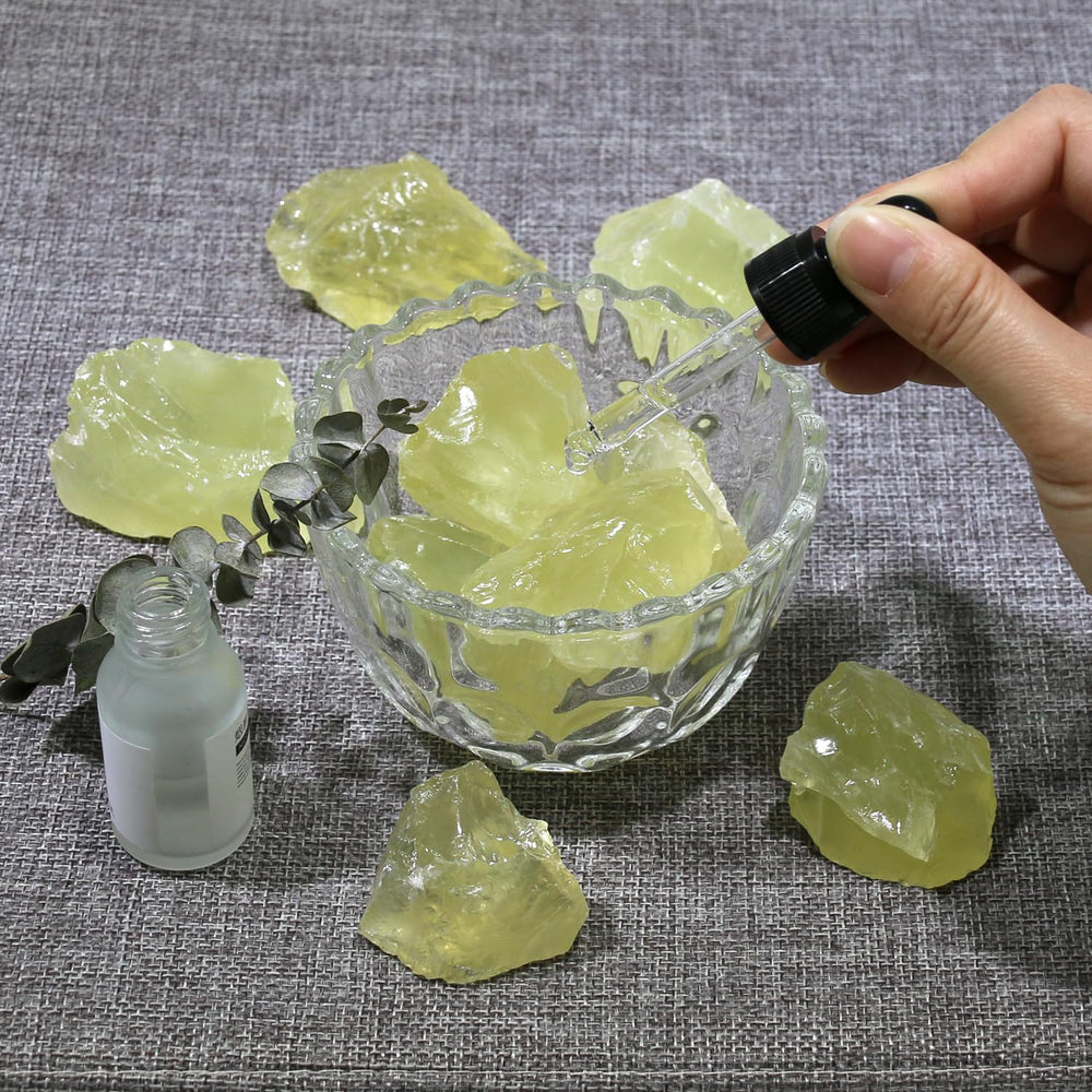 Nvzi raw citrine cluster for gift-ready displays and presents
