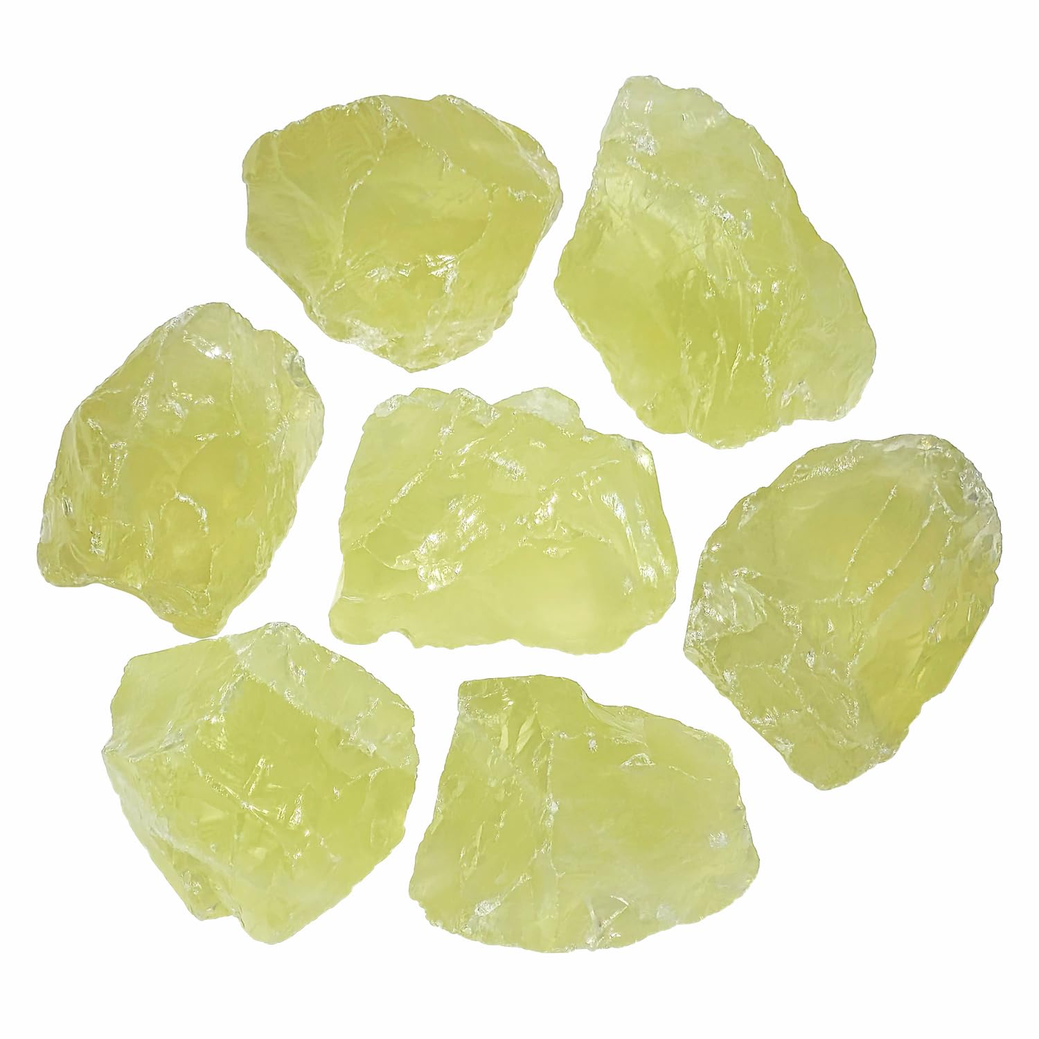 Nvzi raw citrine crystals 1lb bulk for home decor and ambiance