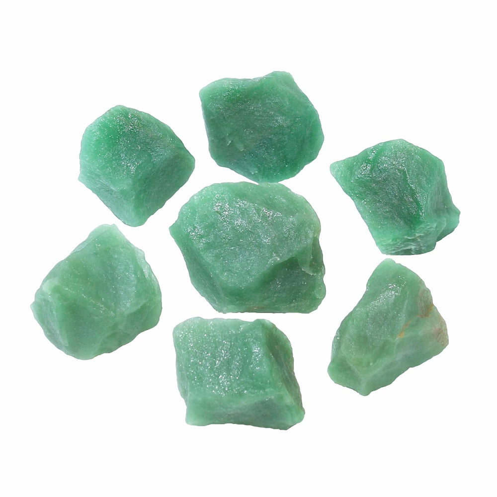 Nvzi raw green aventurine crystals bulk in natural rough pieces for energy ambience.