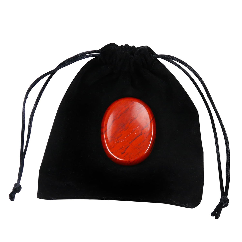 Nvzi Red Jasper gift box stone ready for gifting
