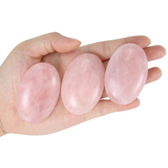 Nvzi rose quartz crystal designed for meditation and emotional balance