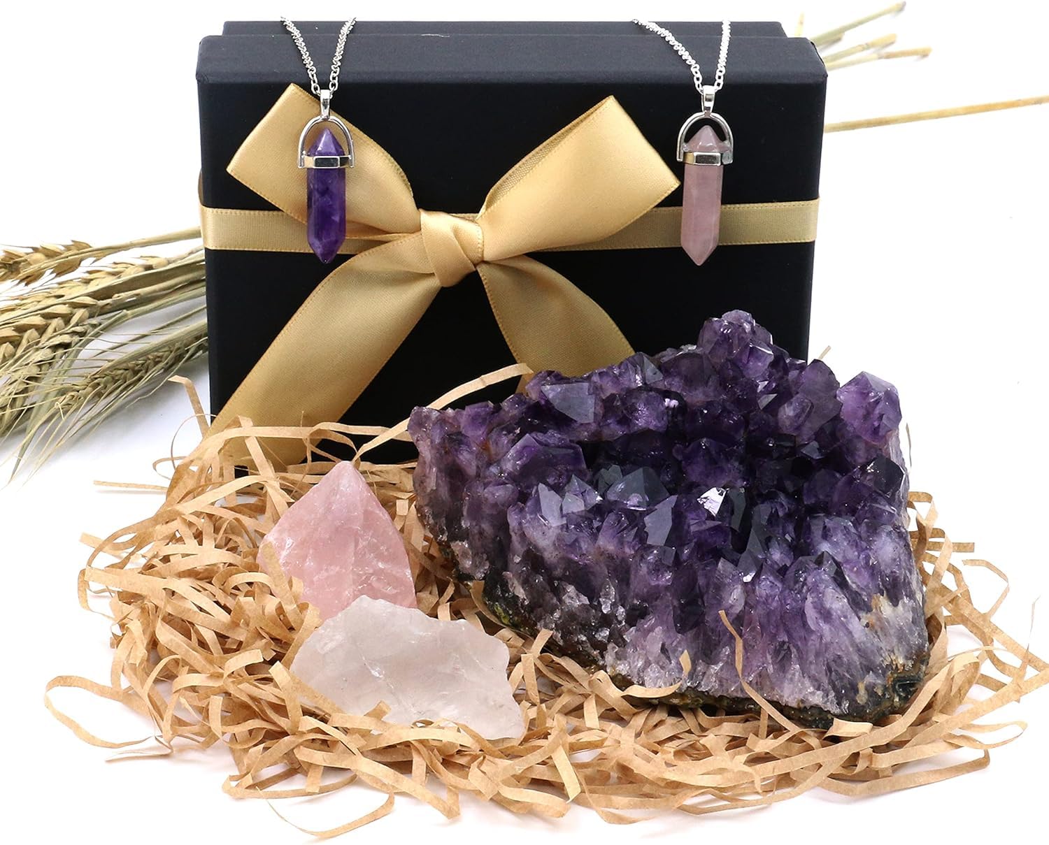 Nvzi rose quartz crystal with gentle pink energy