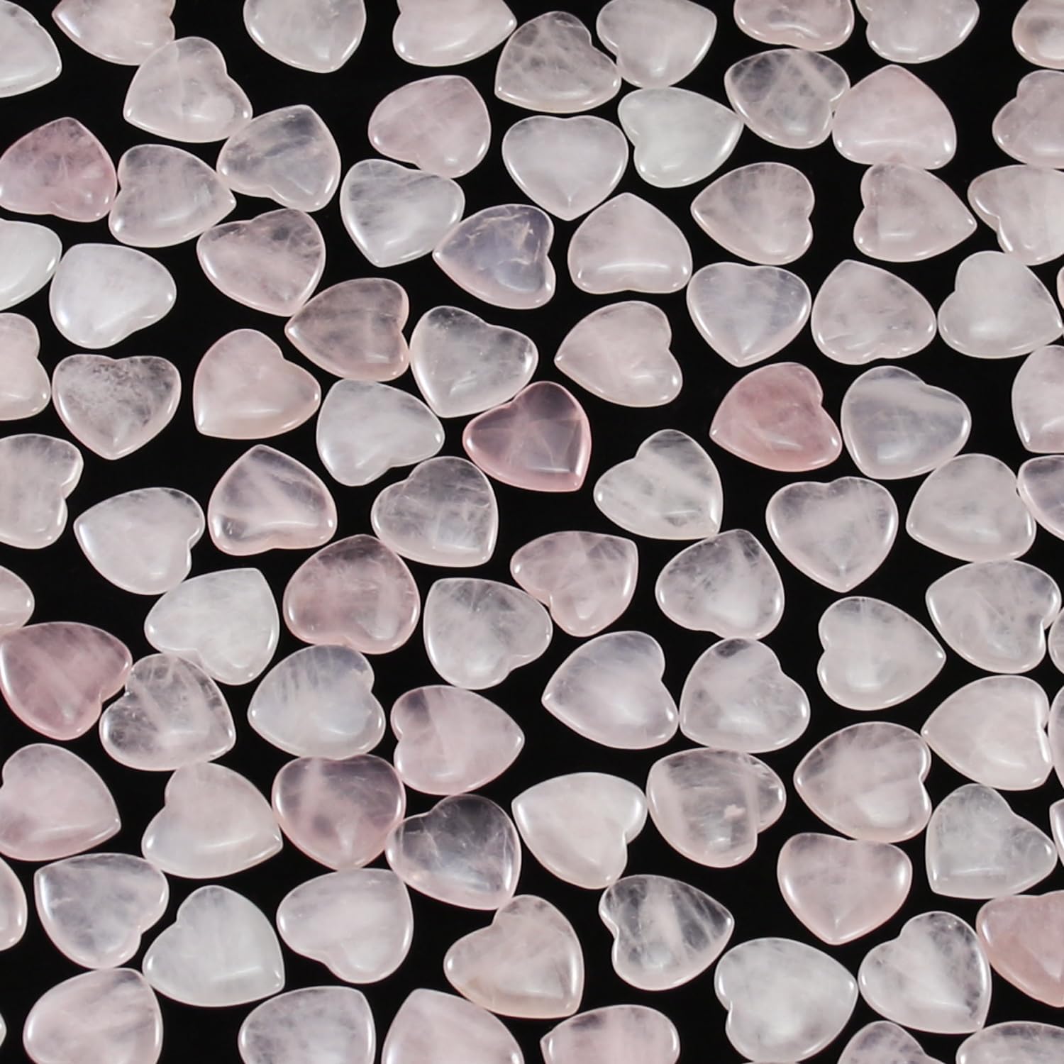 Nvzi rose-quartz-heart stones make a thoughtful gift for crystal lovers