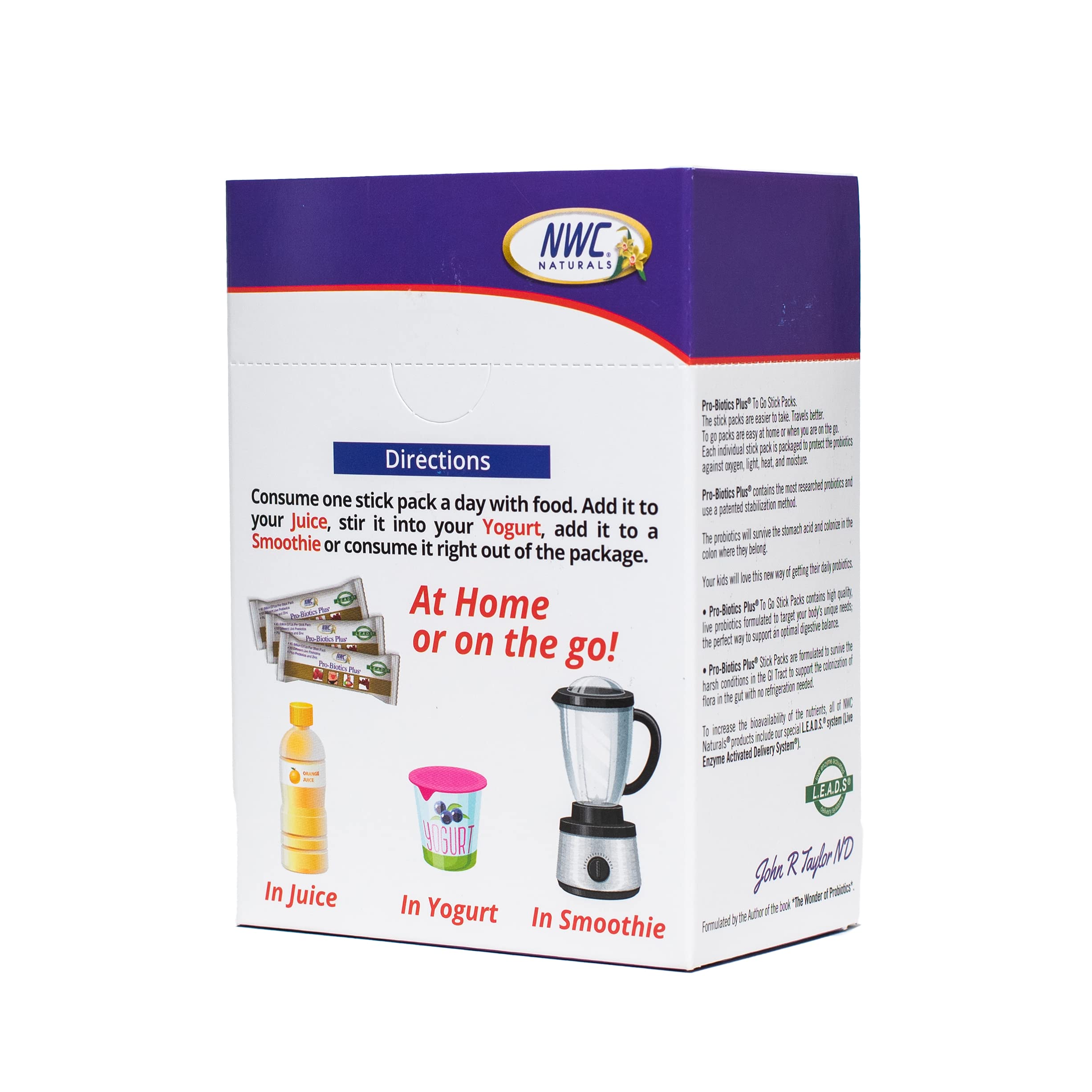 NWC Naturals Pro-Biotics Plus shows 12 strains and 40B CFU for gut balance.