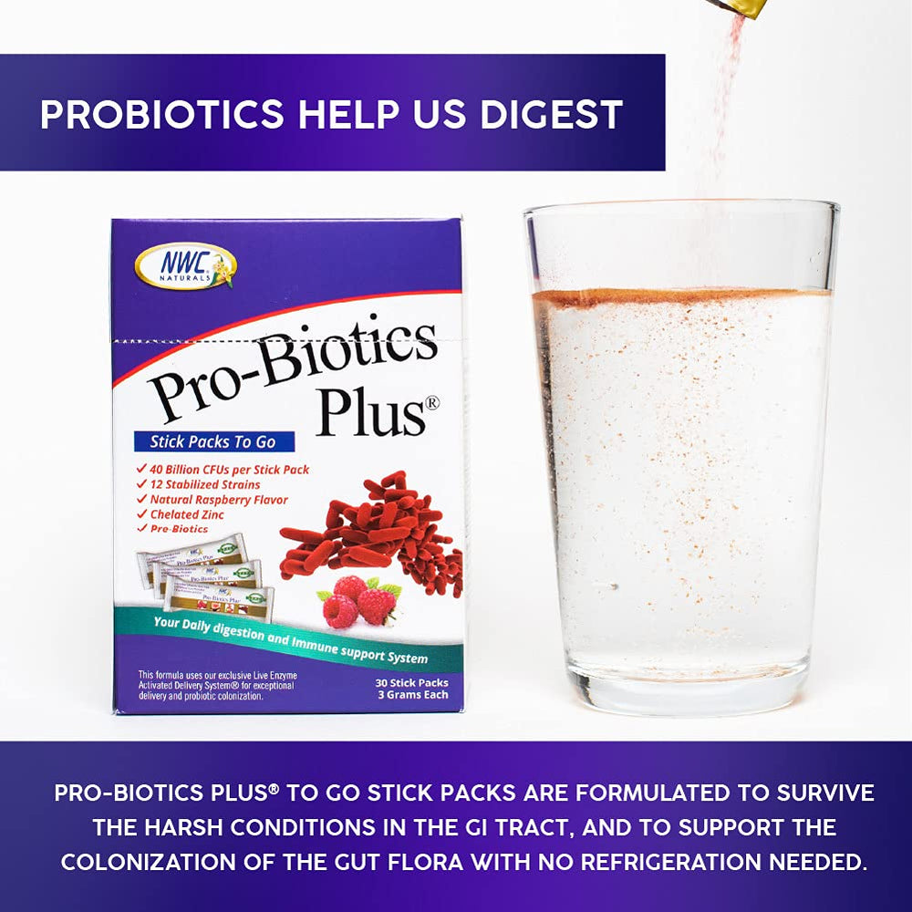 Chelated zinc in NWC Naturals Pro-Biotics Plus supports daily balance.