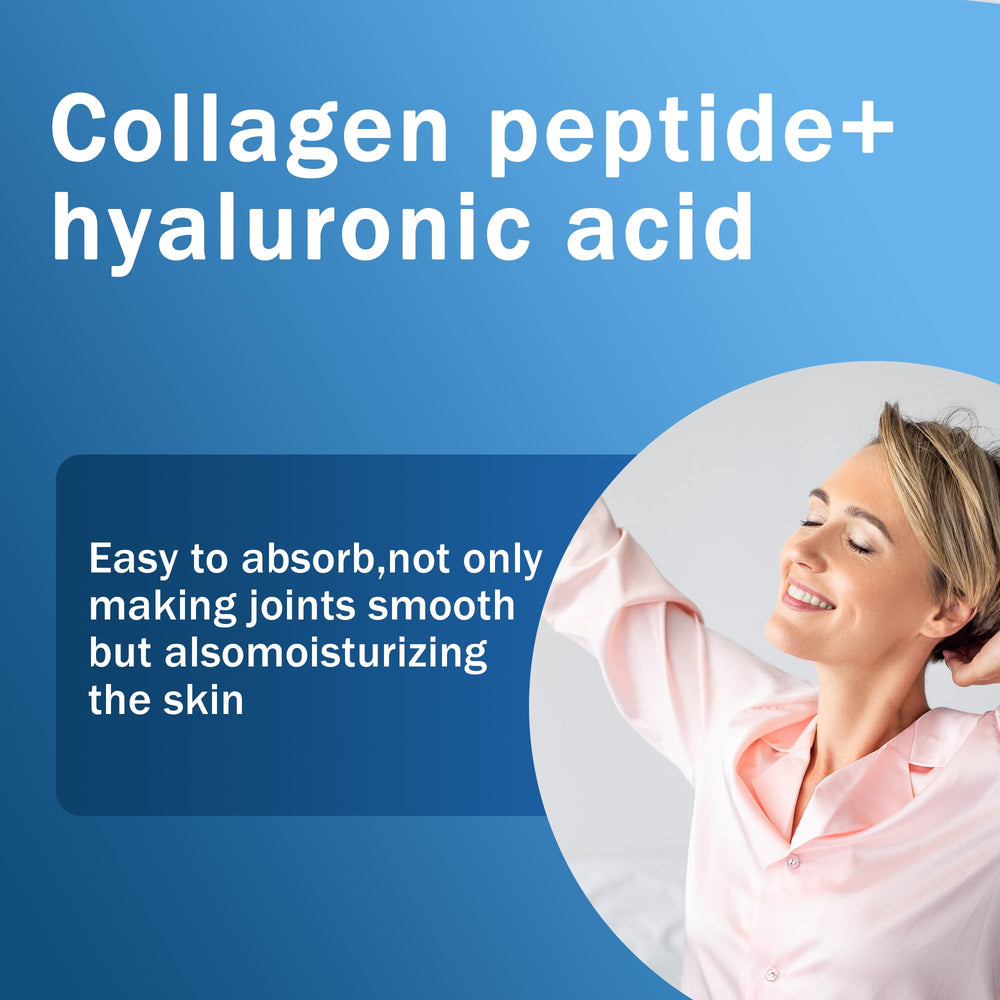 Hyaluronic acid ingredient visual from NYO3 indicating joint lubrication benefits.