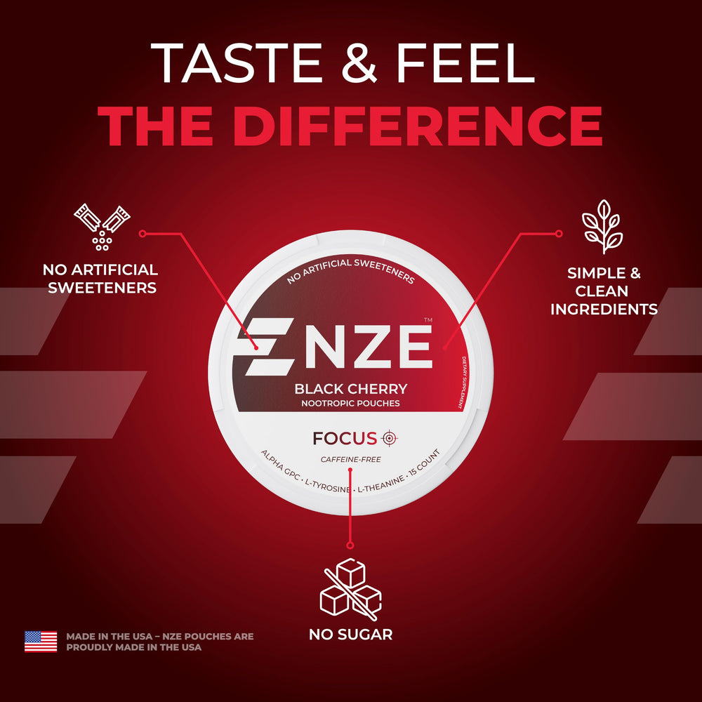 NZE pouch delivers quick mouth absorption for faster effect.