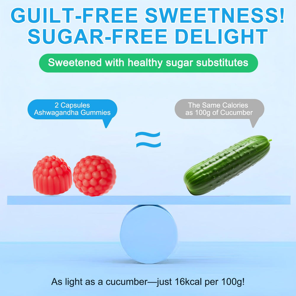 O NATURE ZIRAN Ashwagandha gummies relaxation benefits for daily routines
