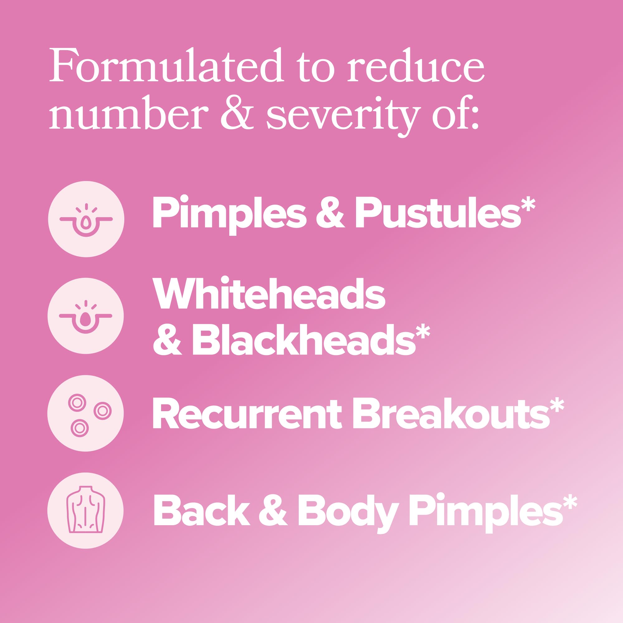 O Positiv FLO Acne capsule being poured with water for daily use
