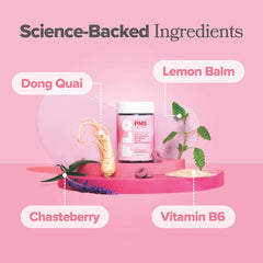 FLO PMS Gummies ingredients includes chasteberry leaf