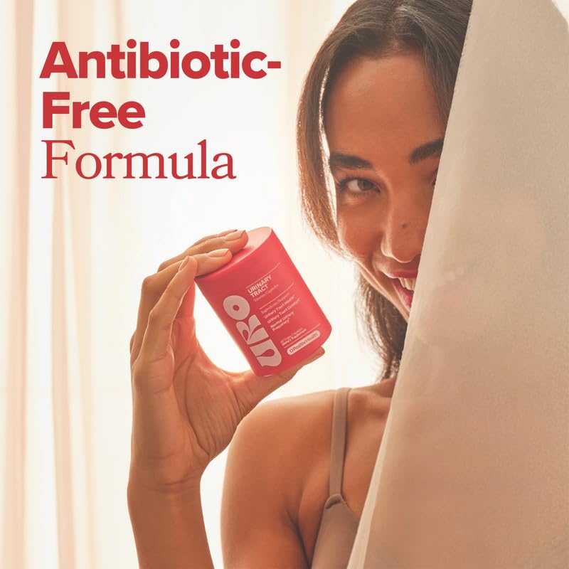 O Positiv URO capsules with cranberry extract emphasized for urinary health benefits.