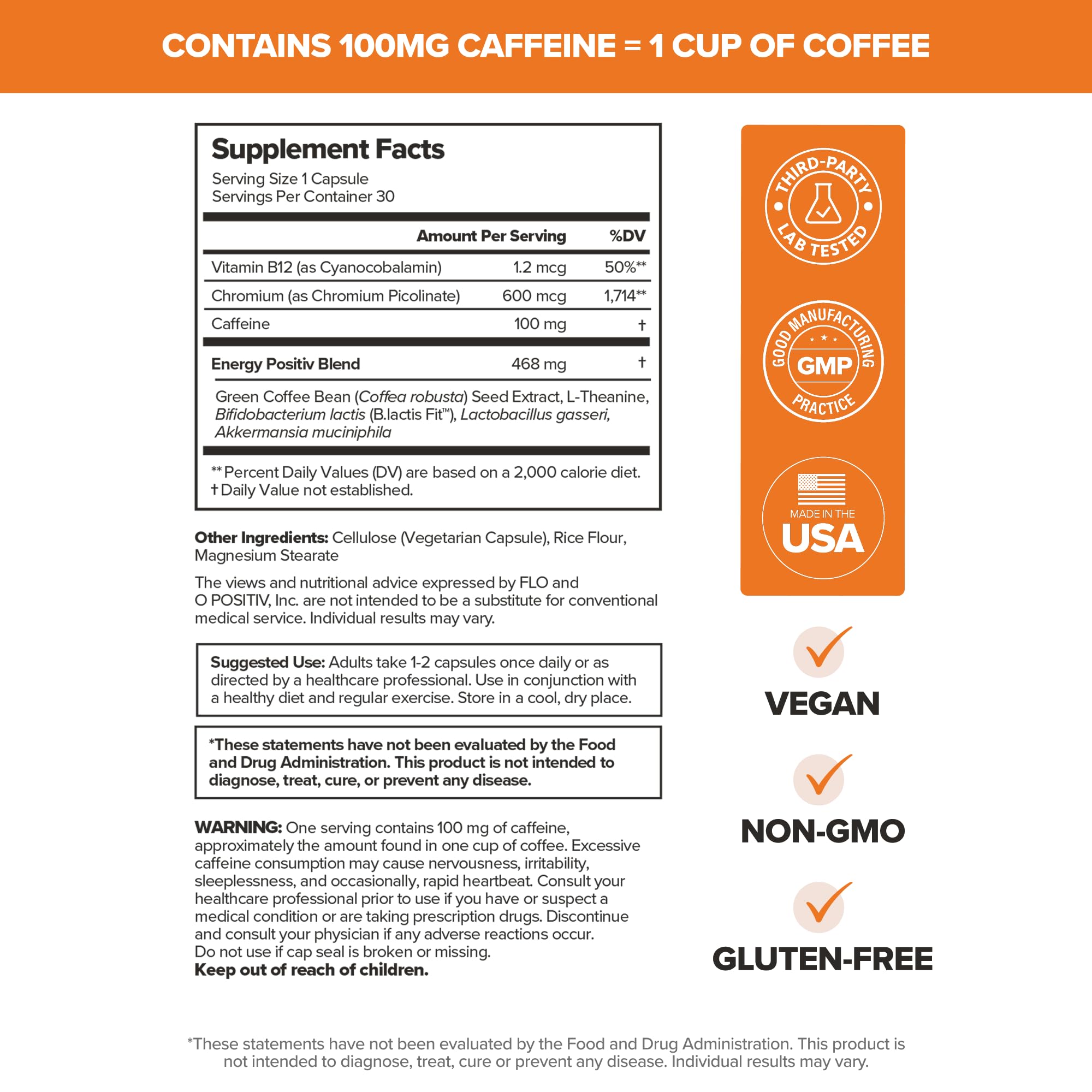 USA-made label signaling quality and trusted sourcing for URO product.