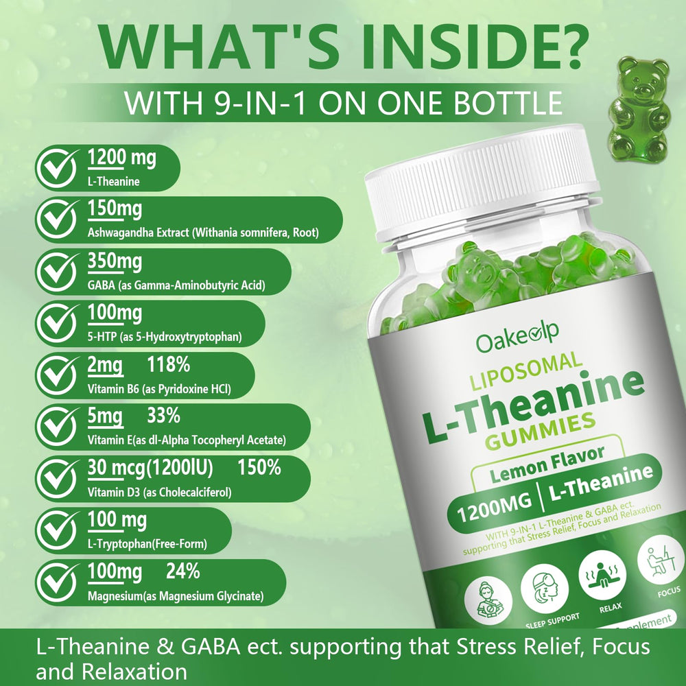 Oakevlp gummies bottle pour demonstrating simple consumption without pills.