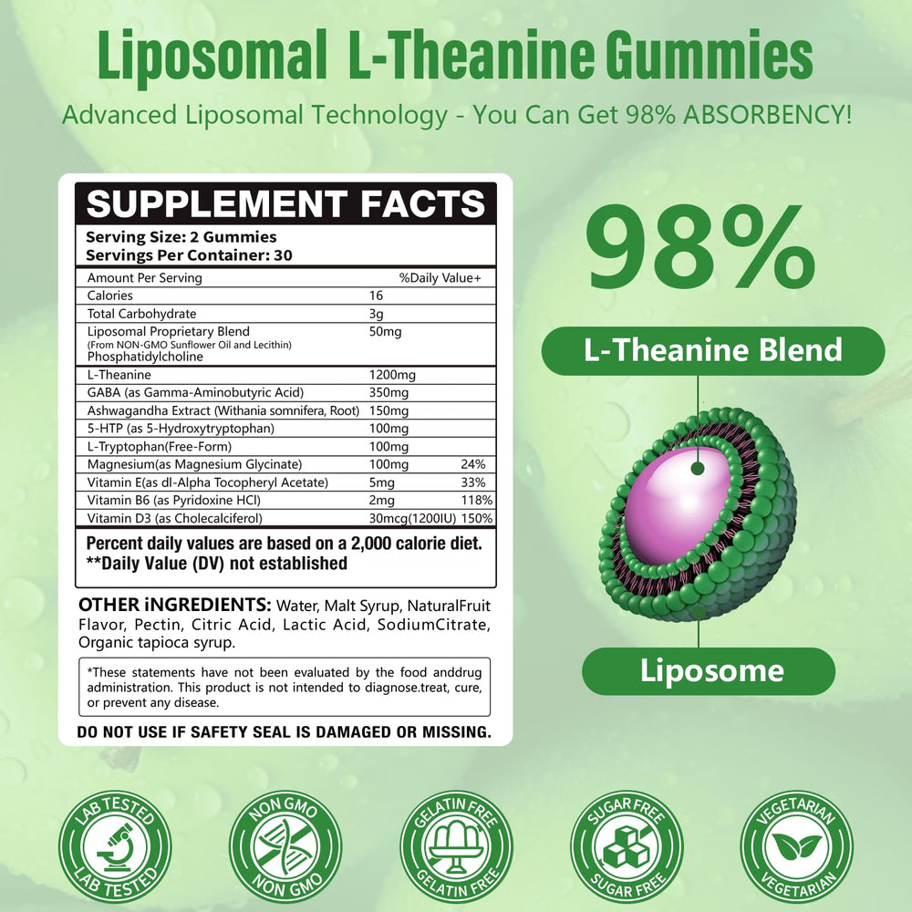 Oakevlp lemon-flavor gummy close-up highlighting tasty, easy-to-chew calm support.