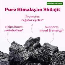 OAKSII Shilajit Women’s Honey Stick highlights shatavari and saffron.
