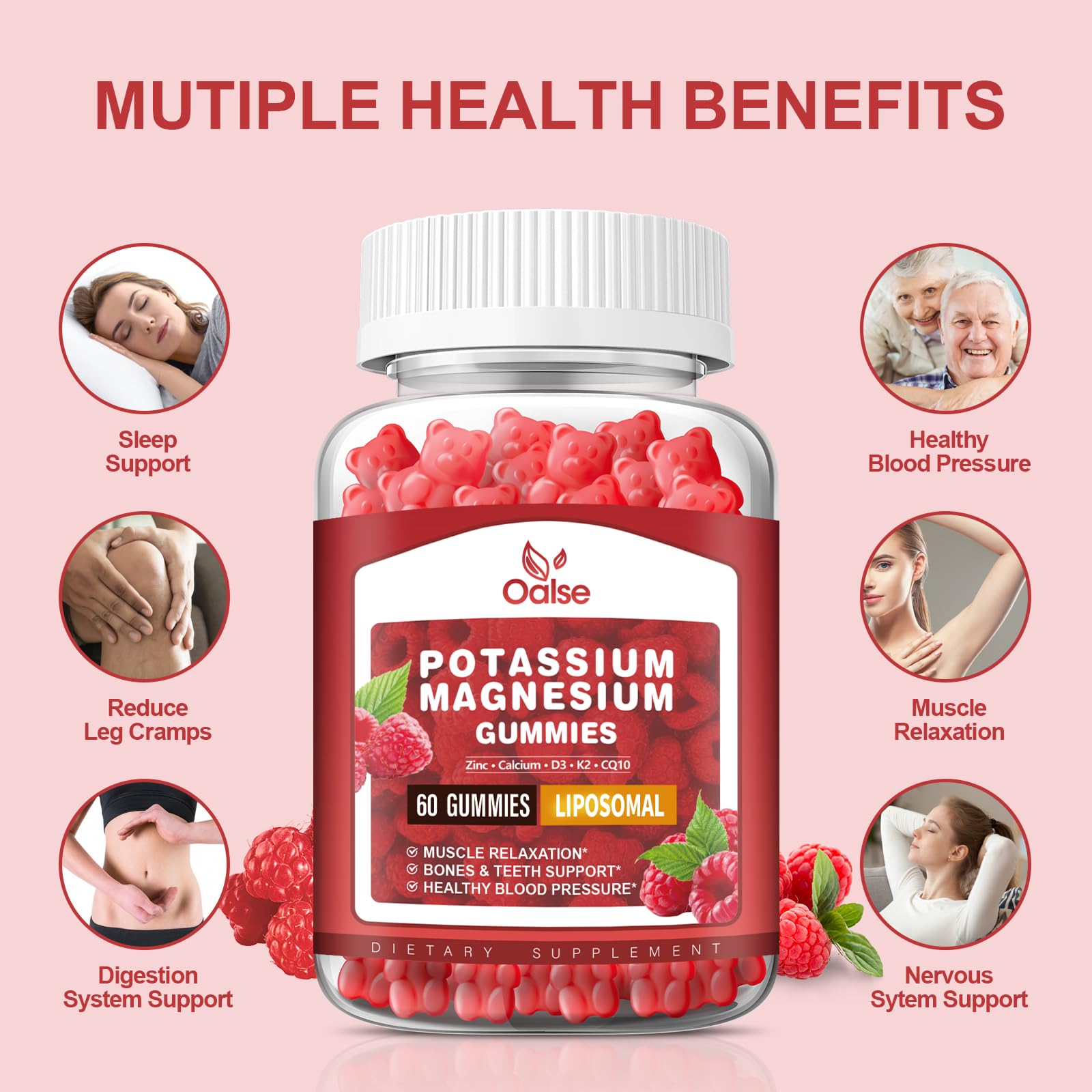 OALSE bottle beside D3 K2 notes signals calcium synergy for bones.