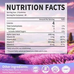 OALSE 1000mg ALA gummies promote antioxidant support and healthy metabolism