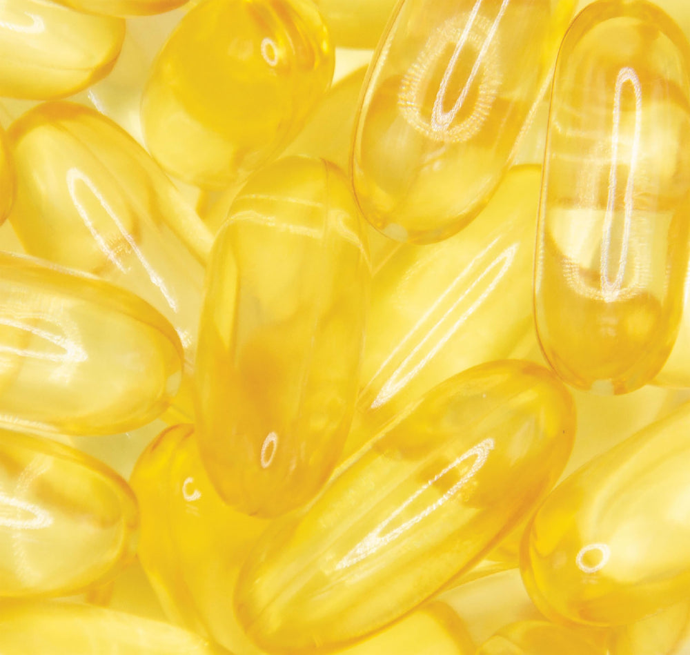 Oasis Tears Omega 3000mg bottle produced in USA in a cGMP facility.