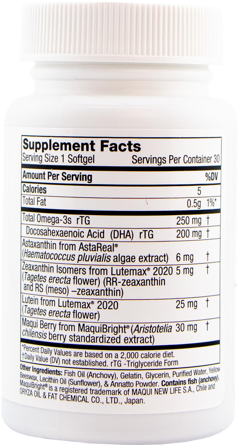 Oasis TEARS VISION Maqui Berry ingredient close-up for eye nutrition