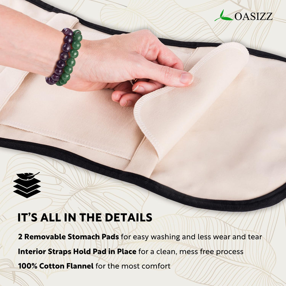 OASIZZ storage bag close-up keeps kit organized for travel.