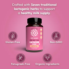 Oat Mama You Got This capsules daily dose for busy breastfeeding moms