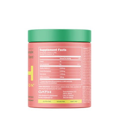 Oath Nutrition sport pre-workout powder shown while mixing for quick prep