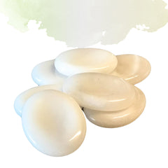 Obilea Gems gemstone info card with quick benefits notes for the stone.