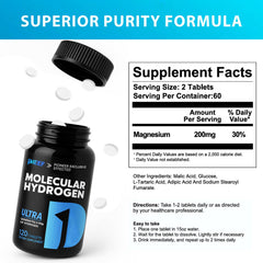 Obnobm Hydrogen Water Tablets dissolving in glass demonstrate quick hydration with magnesium support.