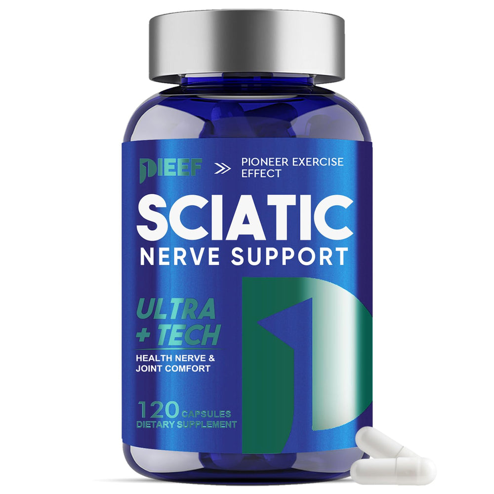 obnobm sciatic nerve support bottle shown for daily nerve comfort