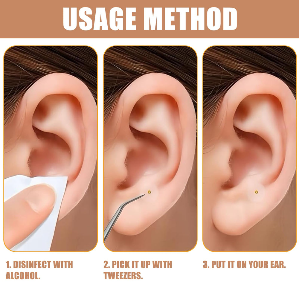 Obotsnoi disposable ear sticker used at work for convenience.