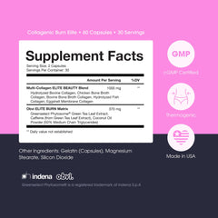 Close-up of Obvi Burn Elite capsules ready for morning and afternoon energy.