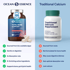 Ocean Essence Total Bone Support blend with vitamin K2 and D3.