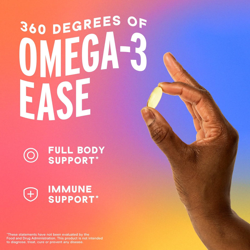 Oceanblue 30-softgel bottle supports a simple monthly routine.