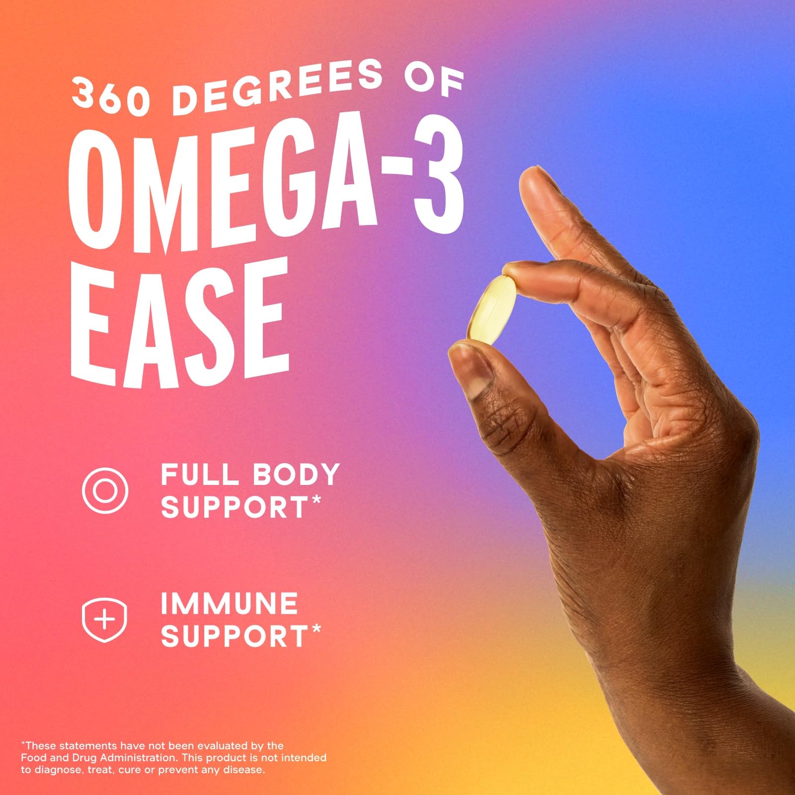 Oceanblue Omega-3 with Vitamin D3 provides daily immune support potential