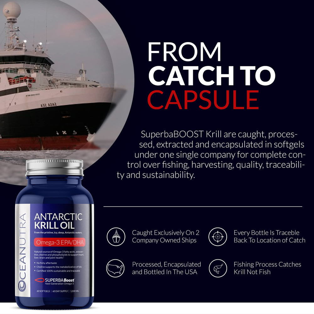Oceanutra astaxanthin-rich formula image signals antioxidant support from krill oil.