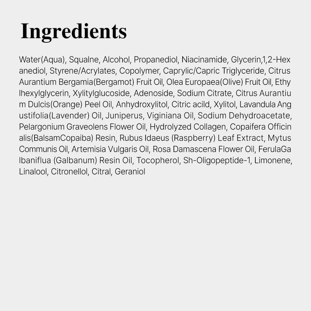 Antioxidant-rich extracts in ODEAR Endermic EGF Collagen Fluid for daily care.