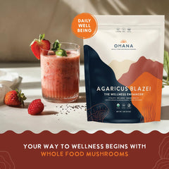 Ohana Agaricus Blazei capsules pack ready for easy, on-the-go supplementation