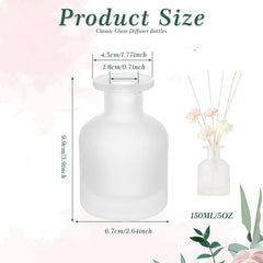 OHEETU diffuser bottle with heavy base for stable display on surfaces.