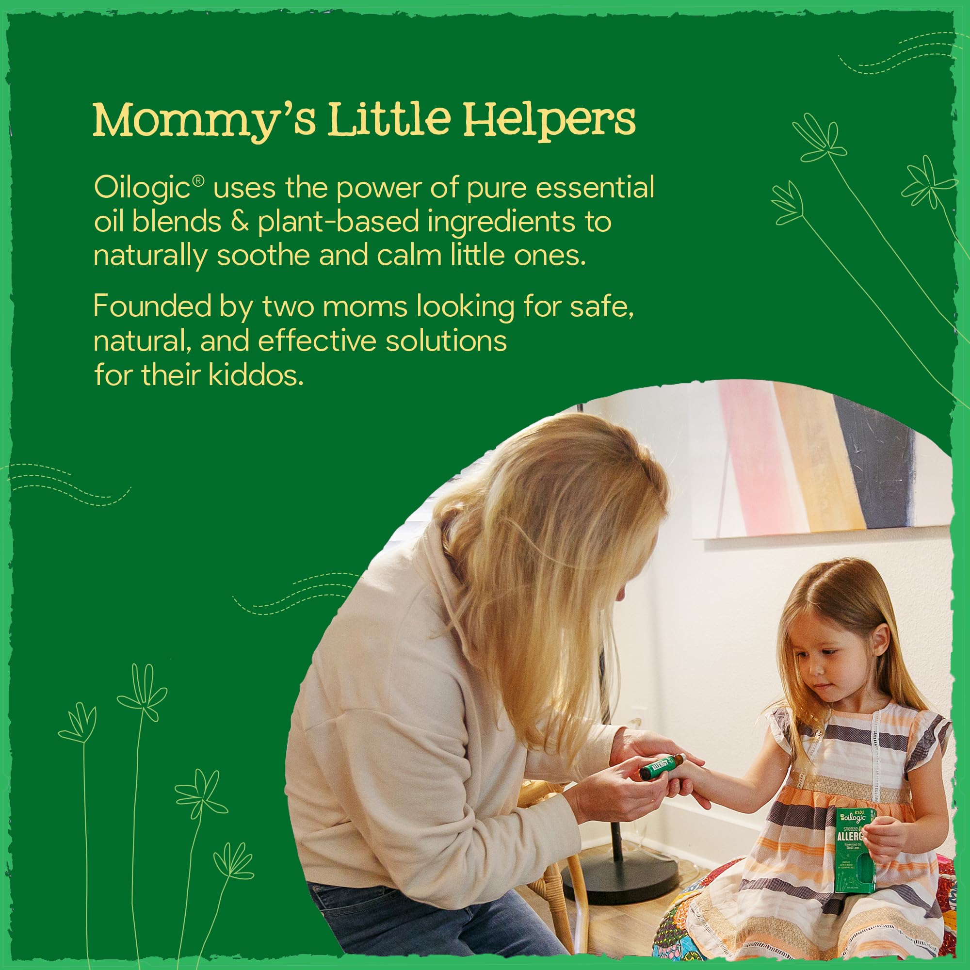 Plant-based essential oil blend designed for kids safety and scent.