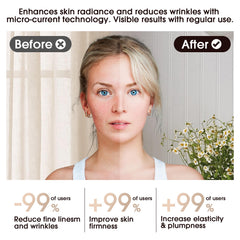 Okahila purple mode with contour lift cues on facial areas