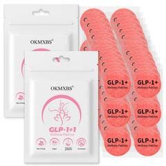 OKMXBS GLP-1 Patch on the arm for convenient daily use.