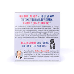 Ola Loa Energy Cran-Raspberry glass ready for gluten-free, dairy-free refreshment