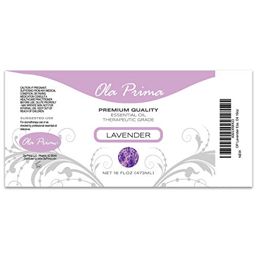Ola Prima Therapeutic-Grade Lavender Oil, premium quality for DIY projects.