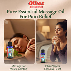Olbas pure essential oils blend illustrating Swiss herbal formulation.
