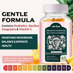 Gummies dispensed from jar suggest a simple daily routine